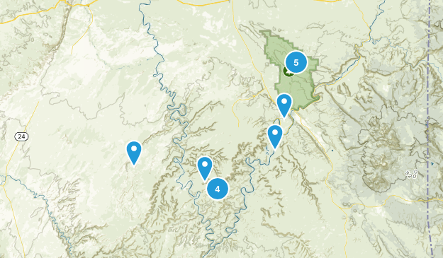 Moab Marathon Trip Map