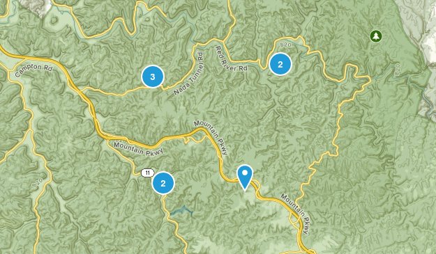 Red River Gorge Map