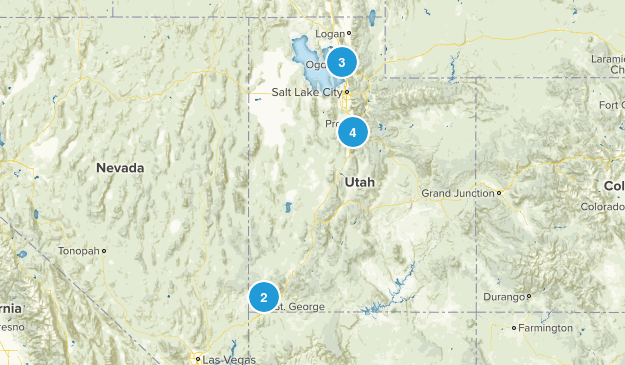2017 Hikes Map