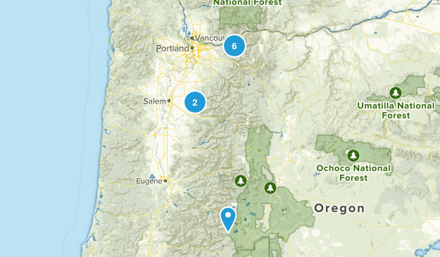 Oregon Map