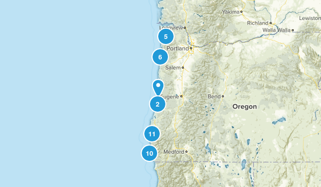 Oregon Coast Map