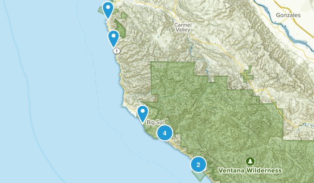 Big Sur Map