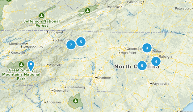 Day Hike Map
