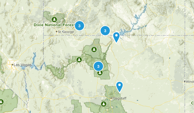 Arizona trip Map