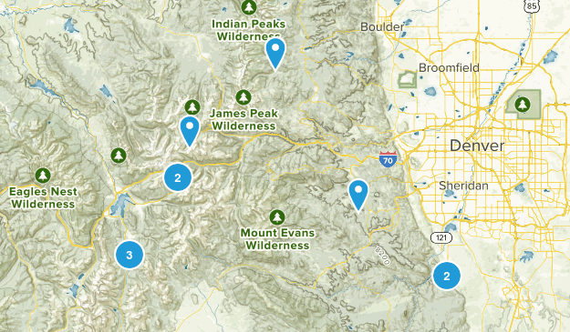 Snowshoe Map