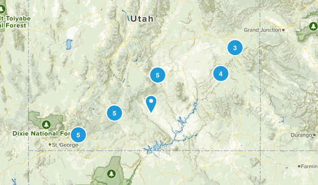 Utah 5 Map