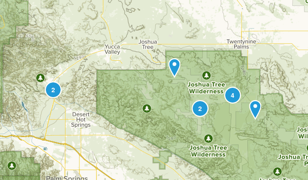 Joshua Tree Map