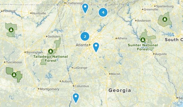 Hikes to Take Map