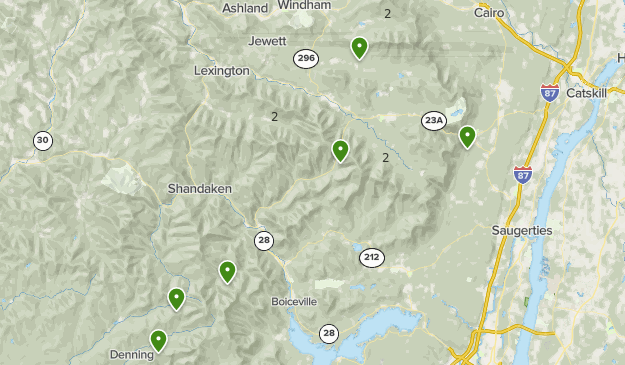Catskill High Peaks Map Catskill 3500 | List | Alltrails