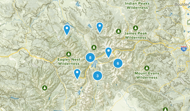 Silverthorne/Frisco Map