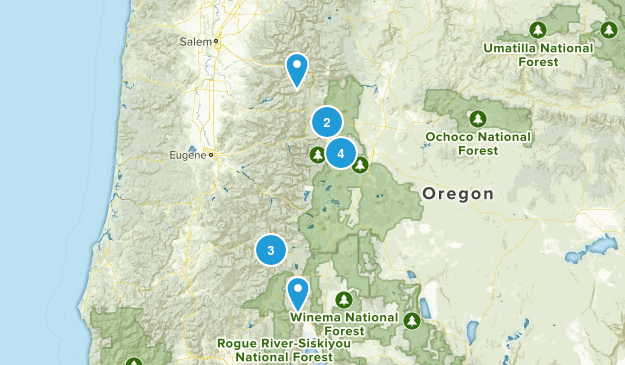 Trails < 5 miles Map