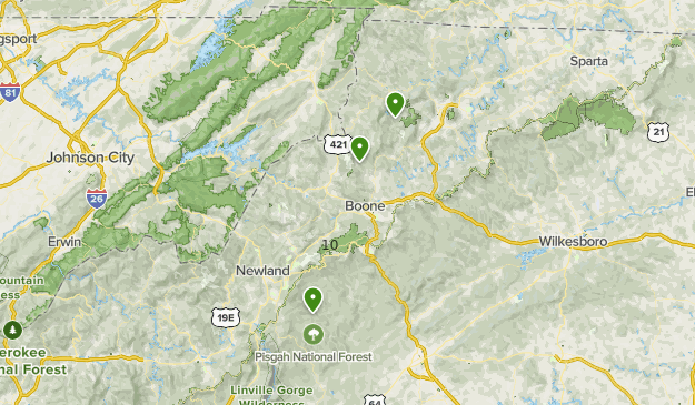 Boone Nc On A Map Boone/Nc | List | Alltrails