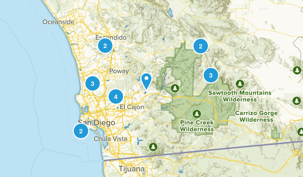Need to Hike Map