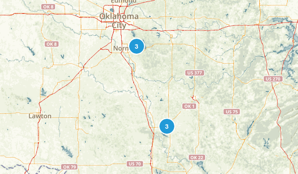 Oklahoma Trails Map