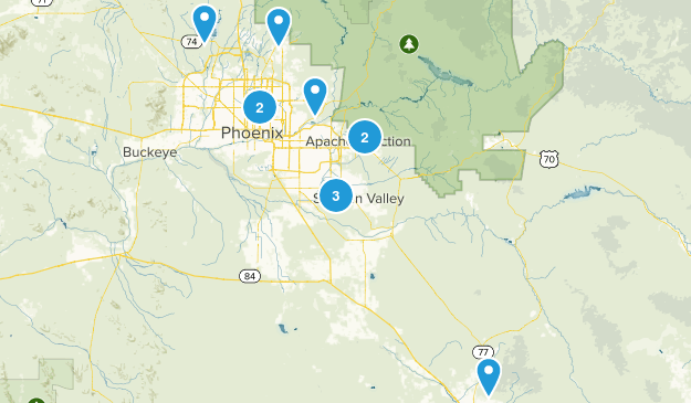 Trails to try Map