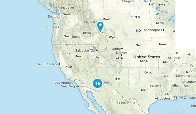 Trails to try Map