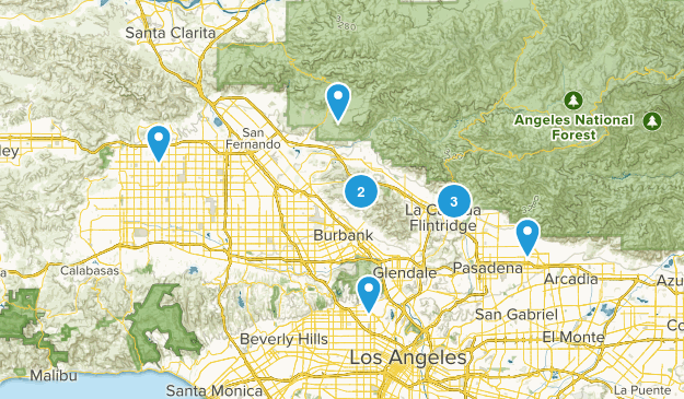 running trails Map