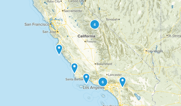 Completed Hikes 2017 Map