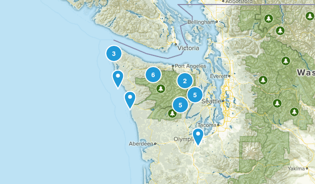 West WA (Peninsula) Map