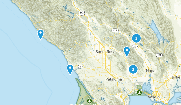 Where to hike Map