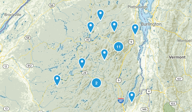 Adirondacks-Best of Map