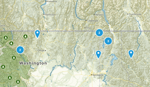 Overnight Backpack Map