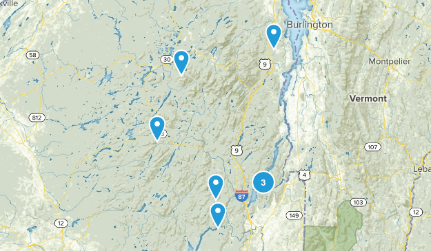 Adirondaks - NY Map