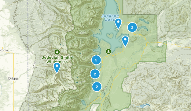 Grand Teton 2017 Map