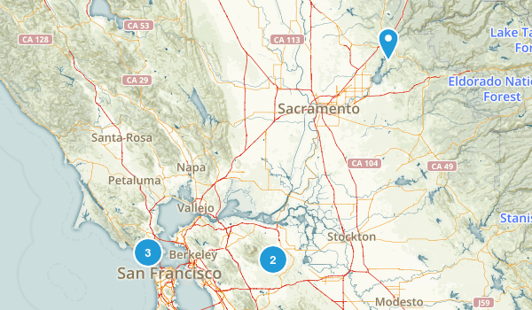 Local hikes Map
