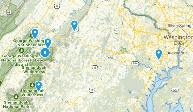 cordeau hikes Map