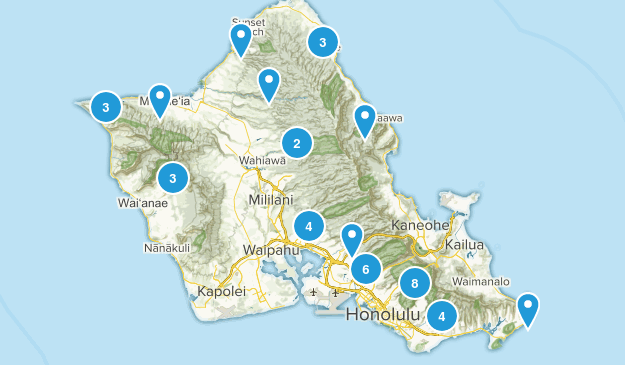 oahu Map