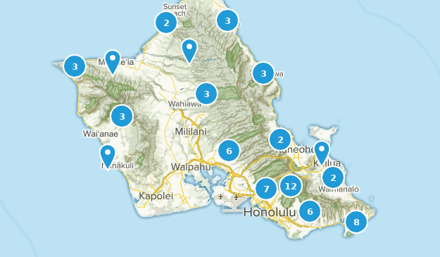 oahu Map