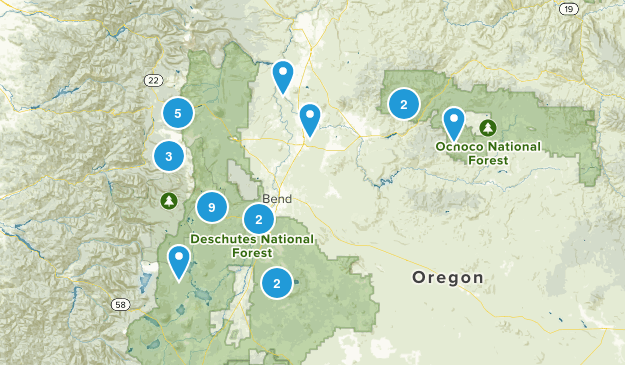Bend, OR Map