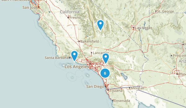 4+ miles Map