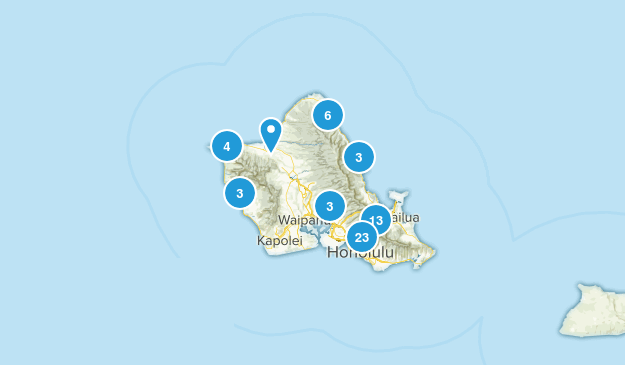 hikes i want to do Map