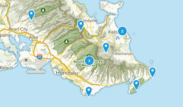 Hikes Completed Map