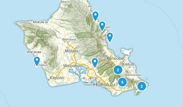 Hike List Map