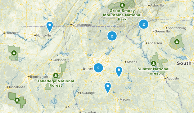 near atlanta Map