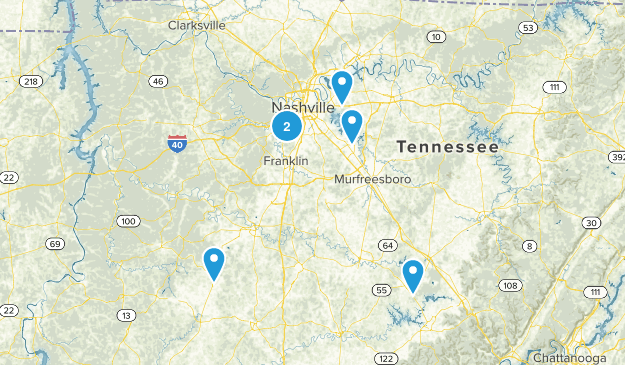 Hike: Nashville Map