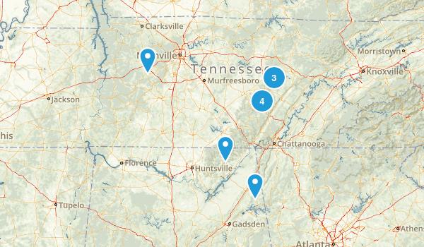 Where to Camp Map