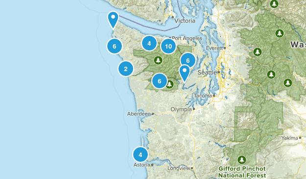 Olympic National Park Map