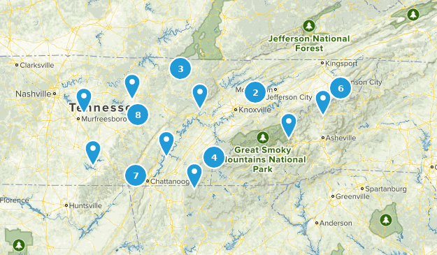 To Do Tennessee: Map