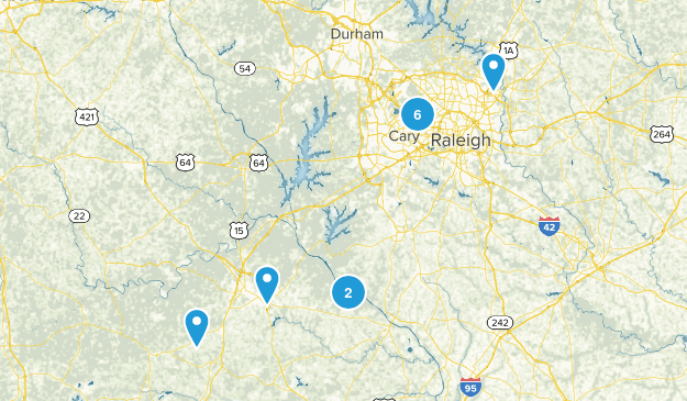 NC Piedmont Map
