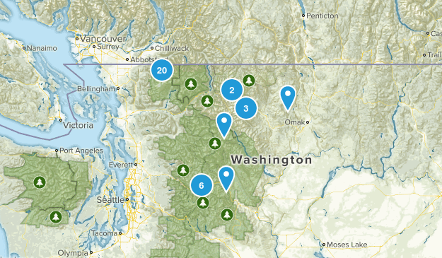 North Cascades Map