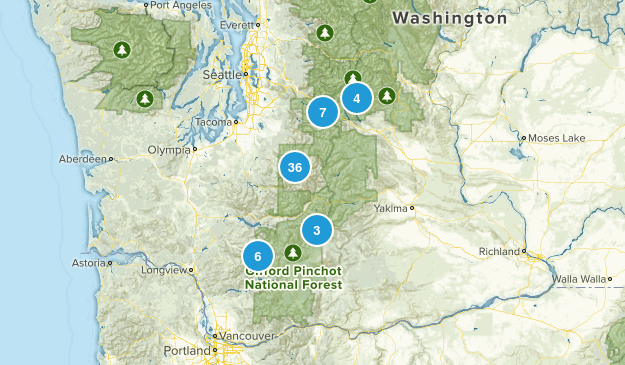 Central Cascades Map