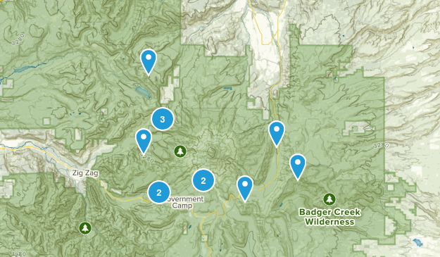 Mt Hood Map