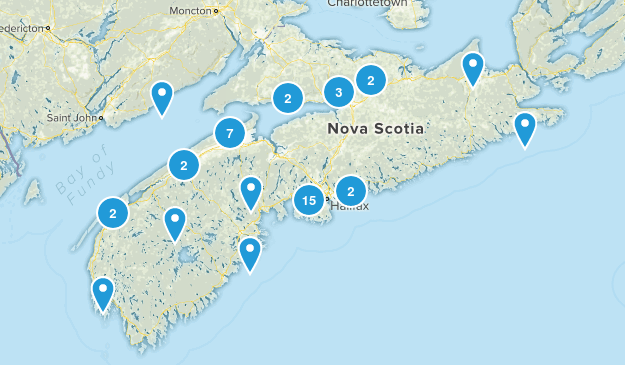 Hikes to do Map