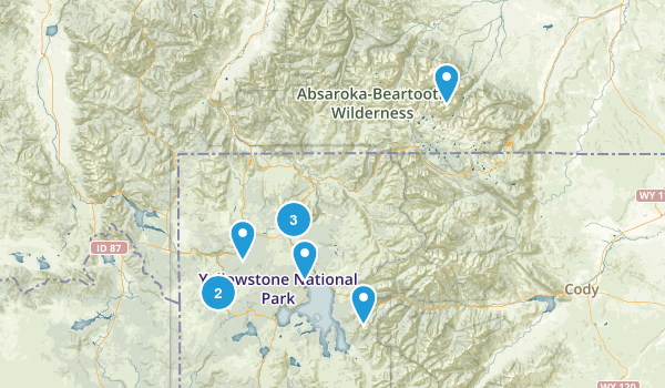 Yellowstone Map