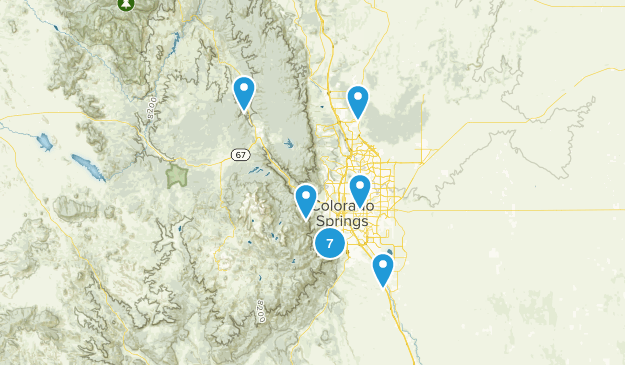 Short Hikes Map
