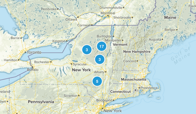 Fire Towers Map